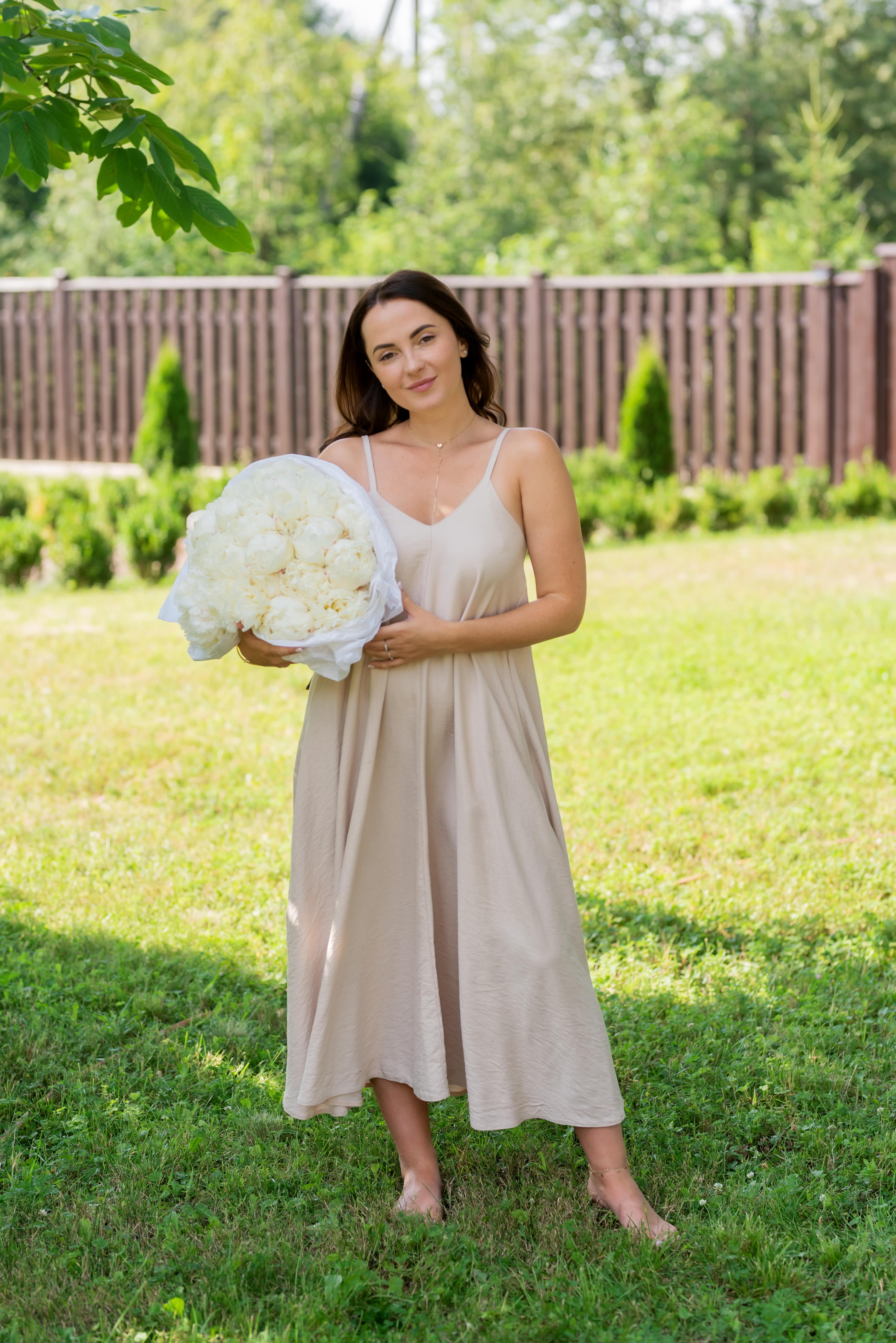 Бежевий сарафан льон — 815085. Maritel Бежевий сарафан льон — 815085. Maritel