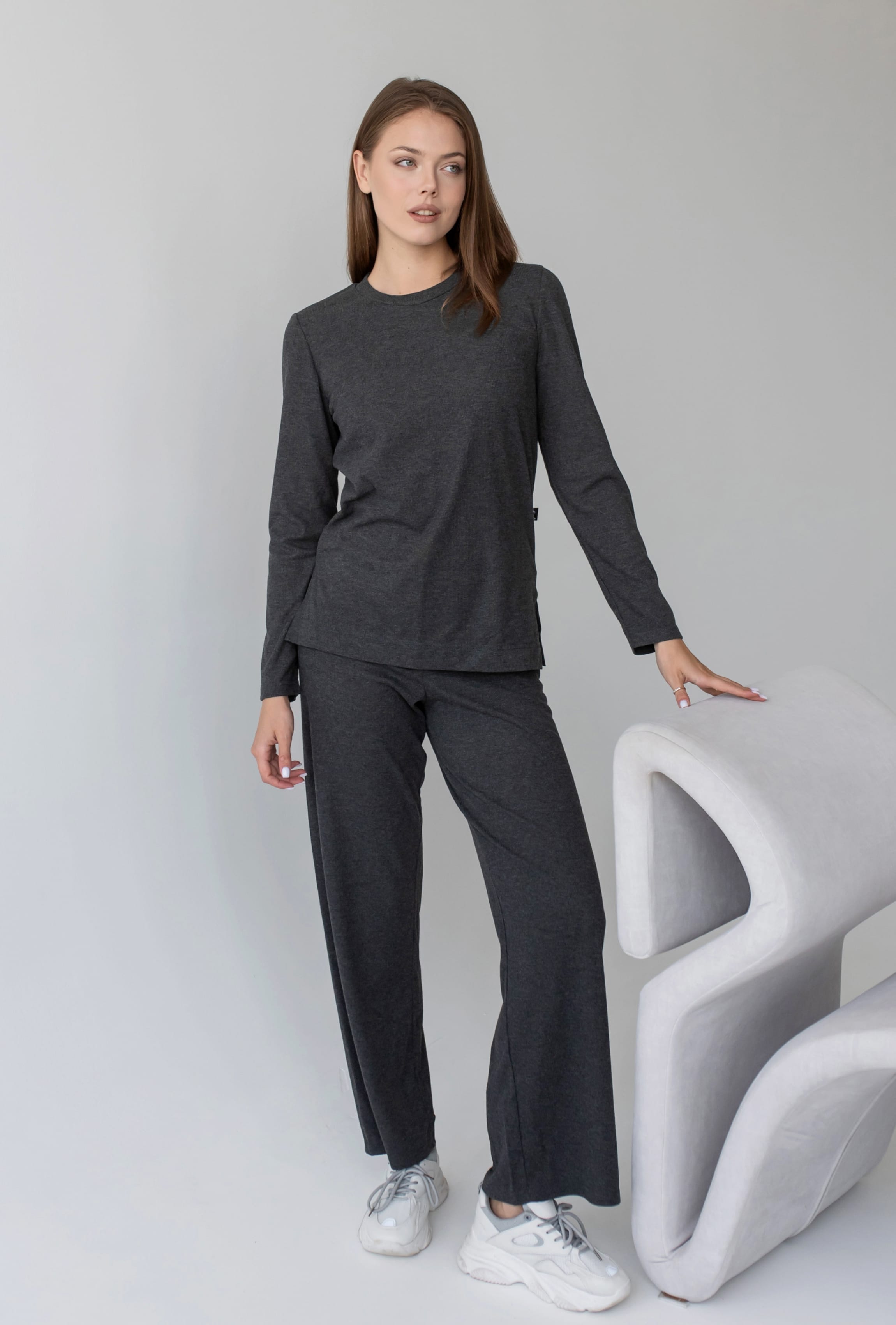 Графитовый костюм Натали — 398835. Maritel Графитовый костюм Натали — 398835. Maritel