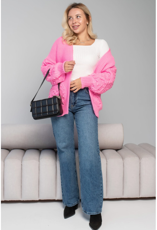 Рожевий кардиган — 598464. Maritel. Зображення 4 Рожевий кардиган — 598464. Maritel. Зображення 4