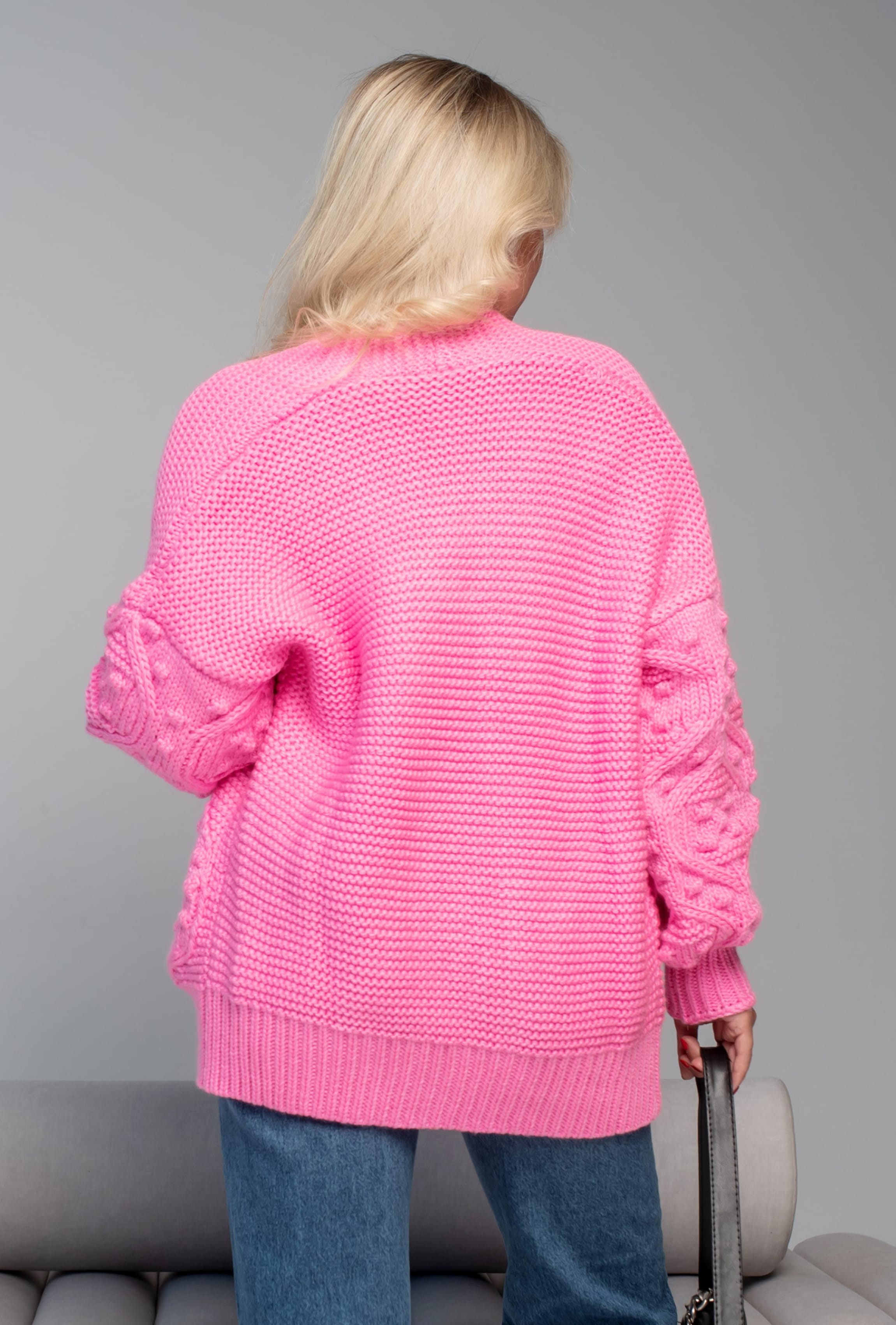 Рожевий кардиган — 598464. Maritel. Зображення 2 Рожевий кардиган — 598464. Maritel. Зображення 2