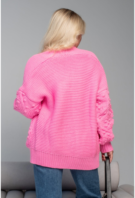 Рожевий кардиган — 598464. Maritel. Зображення 2 Рожевий кардиган — 598464. Maritel. Зображення 2