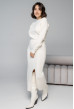 Молочный вязаный костюм с юбкой миди — 787255. Maritel Молочный вязаный костюм с юбкой миди — 787255. Maritel
