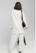Молочный вязаный костюм с туникой — 575187. Maritel. Изображенние 2 Молочный вязаный костюм с туникой — 575187. Maritel. Изображенние 2