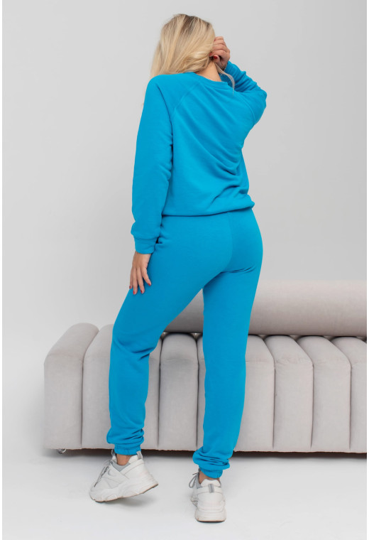 Блакитний спортивний костюм з відстрочкою — 856159. Maritel. Зображення 1 Блакитний спортивний костюм з відстрочкою — 856159. Maritel. Зображення 1