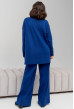 Синий вязаный костюм с туникой — 265773. Maritel. Изображенние 2 Синий вязаный костюм с туникой — 265773. Maritel. Изображенние 2