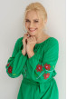 Зелена сукня Україна з вишивкою — 554231. Maritel. Зображення 3 Зелена сукня Україна з вишивкою — 554231. Maritel. Зображення 3