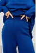 Синий вязаный костюм с туникой — 265773. Maritel. Изображенние 4 Синий вязаный костюм с туникой — 265773. Maritel. Изображенние 4