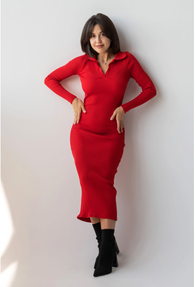 Червона сукня поло . Maritel. Зображення 12