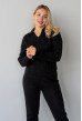 Чорний в'язаний костюм поло коса — 547280. Maritel. Зображення 3 Чорний в'язаний костюм поло коса — 547280. Maritel. Зображення 3