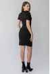 Чорна сукня квадратний виріз з коротким рукавом — 628474. Maritel. Зображення 1 Чорна сукня квадратний виріз з коротким рукавом — 628474. Maritel. Зображення 1