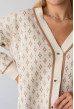 Бежевий кардиган з роговими гудзиками — 313343. Maritel. Зображення 3 Бежевий кардиган з роговими гудзиками — 313343. Maritel. Зображення 3