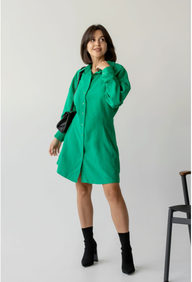 Сукня на гудзиках Зелена. Maritel. Зображення 5