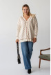 Бежевий кардиган з роговими гудзиками — 313343. Maritel. Зображення 5 Бежевий кардиган з роговими гудзиками — 313343. Maritel. Зображення 5