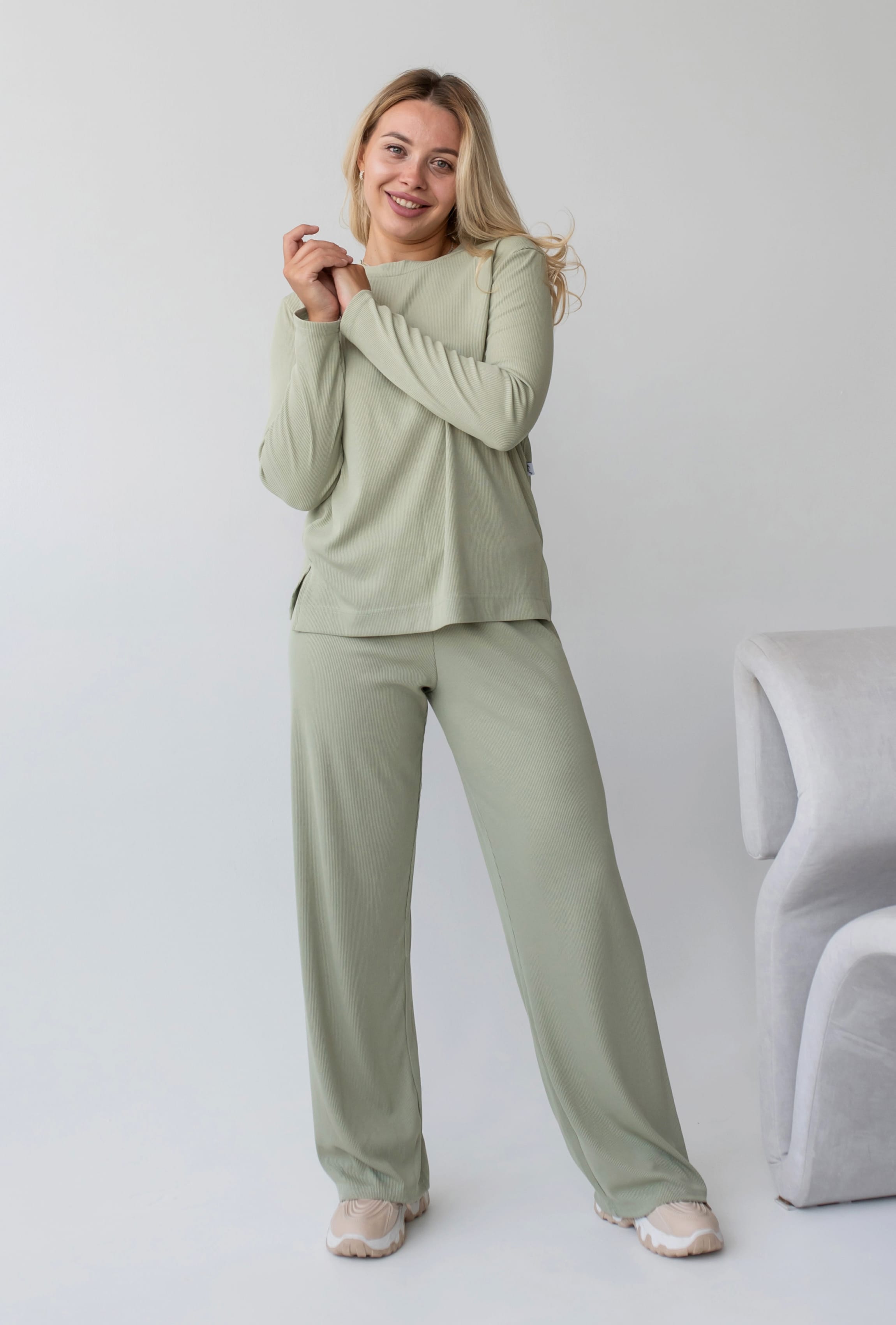 Оливковый костюм Натали — 923456. Maritel. Изображенние 2 Оливковый костюм Натали — 923456. Maritel. Изображенние 2