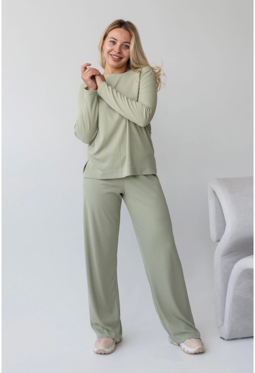 Оливковый костюм Натали — 923456. Maritel. Изображенние 2 Оливковый костюм Натали — 923456. Maritel. Изображенние 2