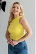 Желтая майка в рубчик —  692782. Maritel. Изображенние 1 Желтая майка в рубчик —  692782. Maritel. Изображенние 1