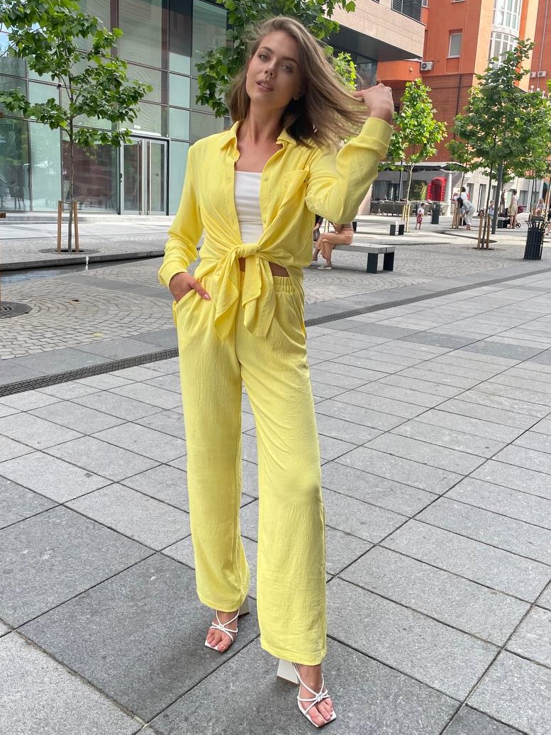 Жовтий костюм жатка — 893946. Maritel Жовтий костюм жатка — 893946. Maritel