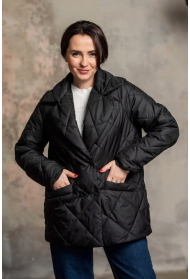 Черная куртка классика. Maritel. Изображенние 5