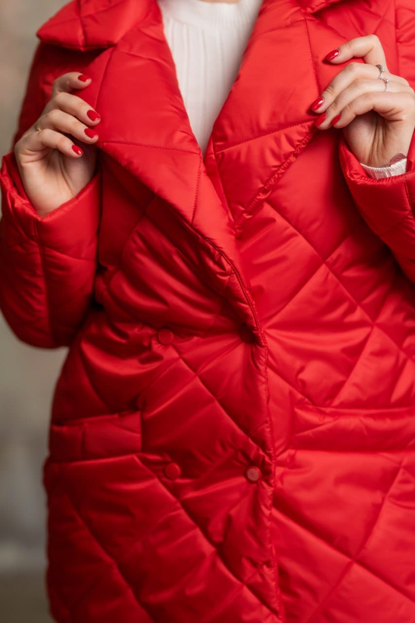 Красная куртка классика — 598758. Maritel. Изображенние 1 Красная куртка классика — 598758. Maritel. Изображенние 1
