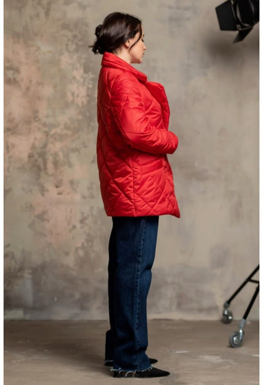 Красная куртка классика — 598758. Maritel. Изображенние 2 Красная куртка классика — 598758. Maritel. Изображенние 2