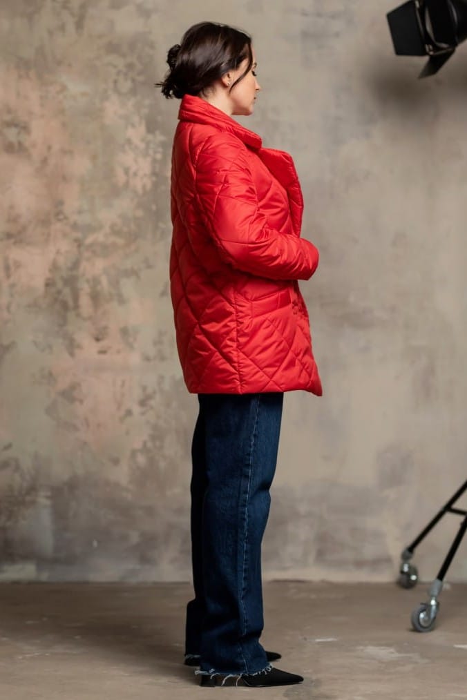 Красная куртка классика — 598758. Maritel. Изображенние 2 Красная куртка классика — 598758. Maritel. Изображенние 2