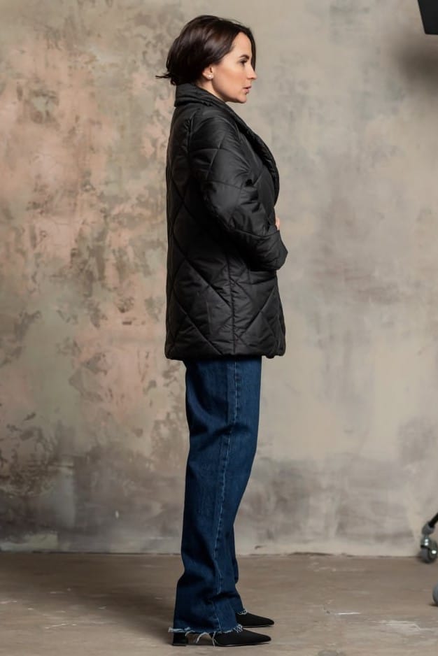 Черная куртка классика — 890581. Maritel. Изображенние 3 Черная куртка классика — 890581. Maritel. Изображенние 3