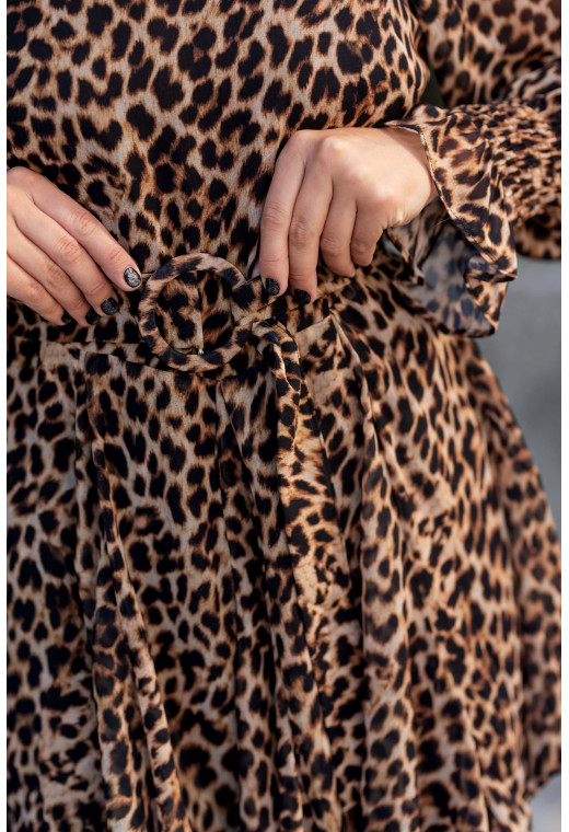 Платье леопард — 670274. Maritel. Изображенние 3 Платье леопард — 670274. Maritel. Изображенние 3