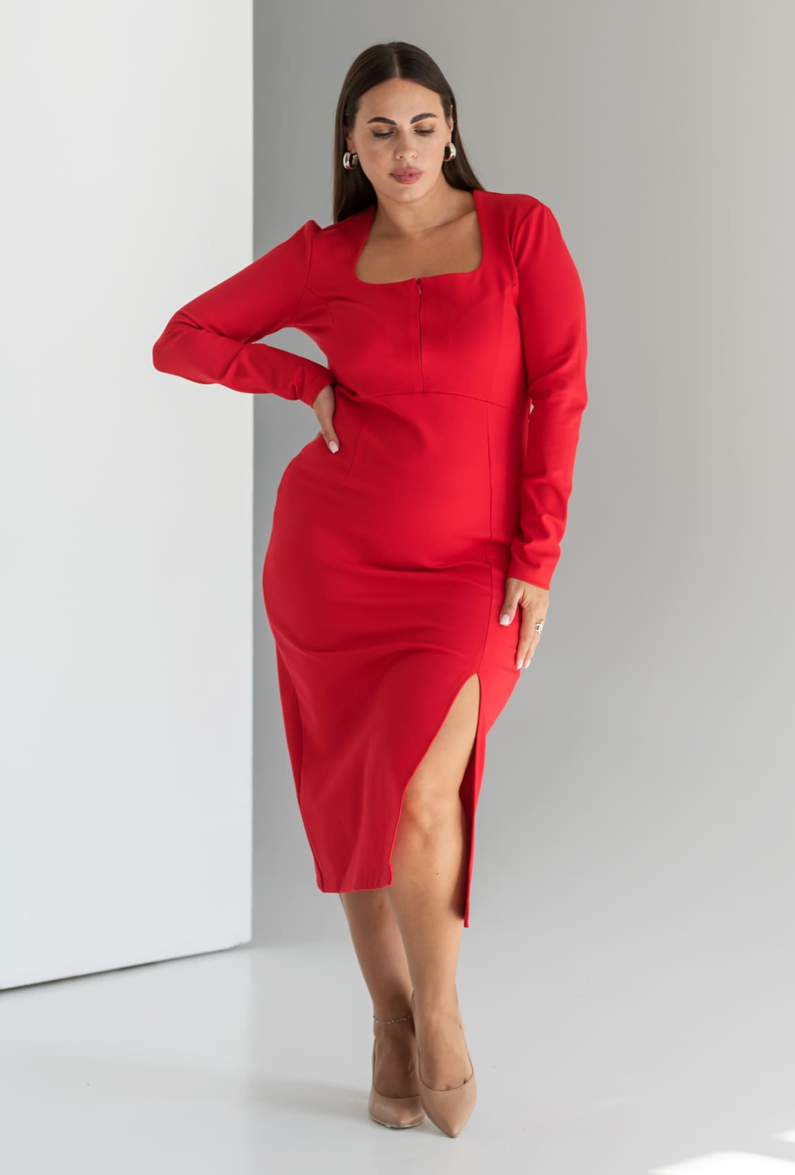 Красное платье Алекс —  620226. Maritel