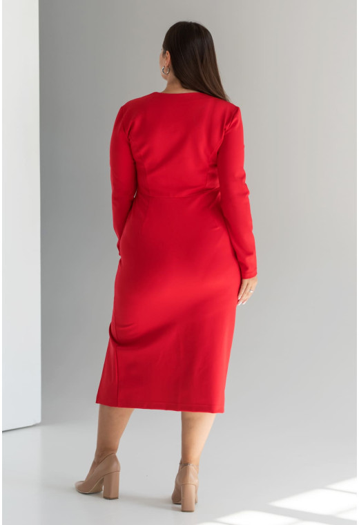 Червона сукня Алекс 2023. Maritel. Зображення 2 Червона сукня Алекс 2023. Maritel. Зображення 2