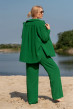 Темно-зеленый костюм жатка — 515468. Maritel. Изображенние 2 Темно-зеленый костюм жатка — 515468. Maritel. Изображенние 2