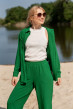 Темно-зеленый костюм жатка — 515468. Maritel. Изображенние 4 Темно-зеленый костюм жатка — 515468. Maritel. Изображенние 4