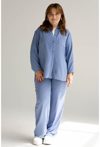 Костюм Жатка джинсового кольору. Maritel. Зображення 3