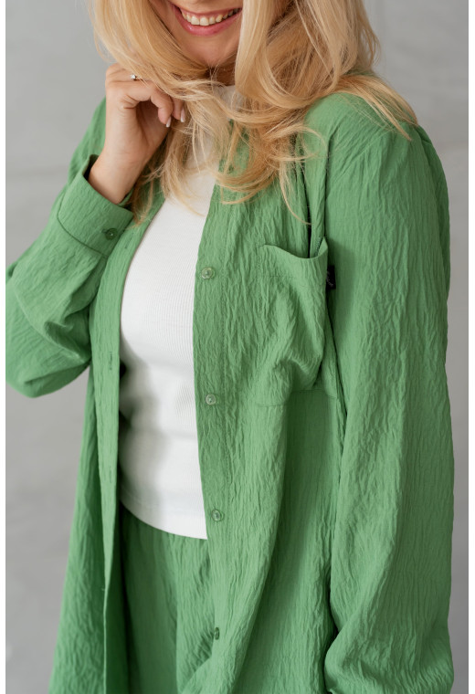 Фисташковый костюм жатка — 318537. Maritel. Изображенние 2 Фисташковый костюм жатка — 318537. Maritel. Изображенние 2