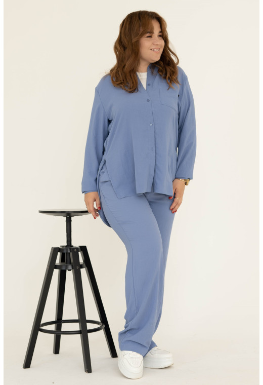 Костюм Жатка цвета джинс — 880285. Maritel. Изображенние 2 Костюм Жатка цвета джинс — 880285. Maritel. Изображенние 2