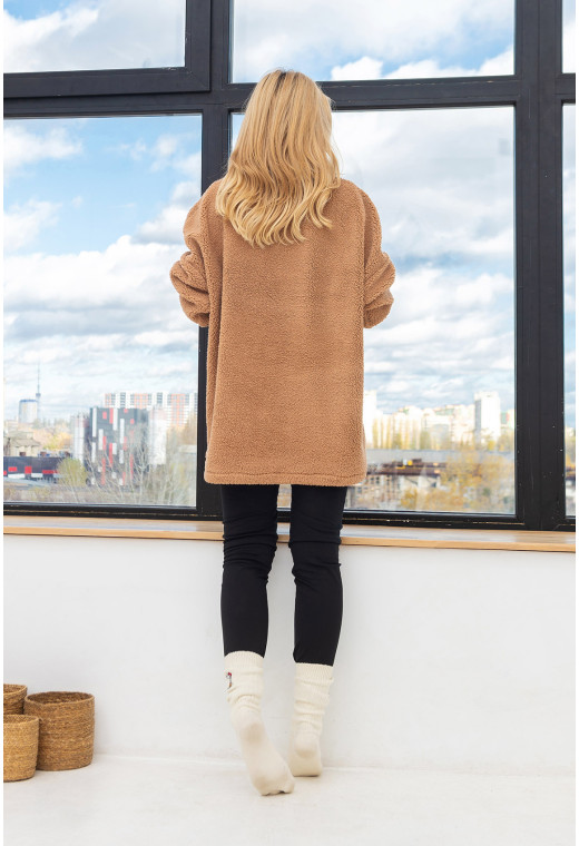 Бежева кофта баранчик — 236693. Maritel. Зображення 2 Бежева кофта баранчик — 236693. Maritel. Зображення 2