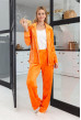 Помаранчевий костюм кант на ґудзиках — 117758. Maritel Помаранчевий костюм кант на ґудзиках — 117758. Maritel