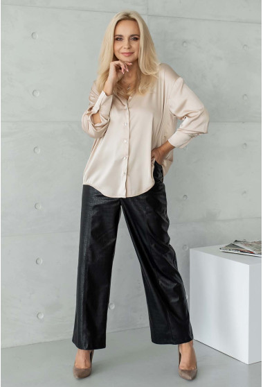 Черные штаны питон. Maritel. Изображенние 4 Черные штаны питон. Maritel. Изображенние 4