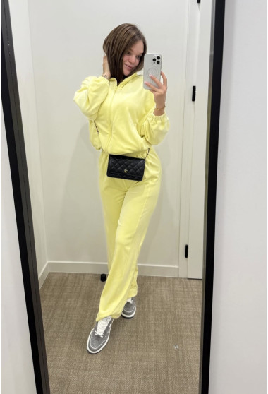 Лимонний велюровий костюм. Maritel. Зображення 10