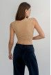 Бежевый топ кулир. Maritel. Изображенние 2 Бежевый топ кулир. Maritel. Изображенние 2