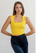 Желтый топ кулир — 746725. Maritel Желтый топ кулир — 746725. Maritel