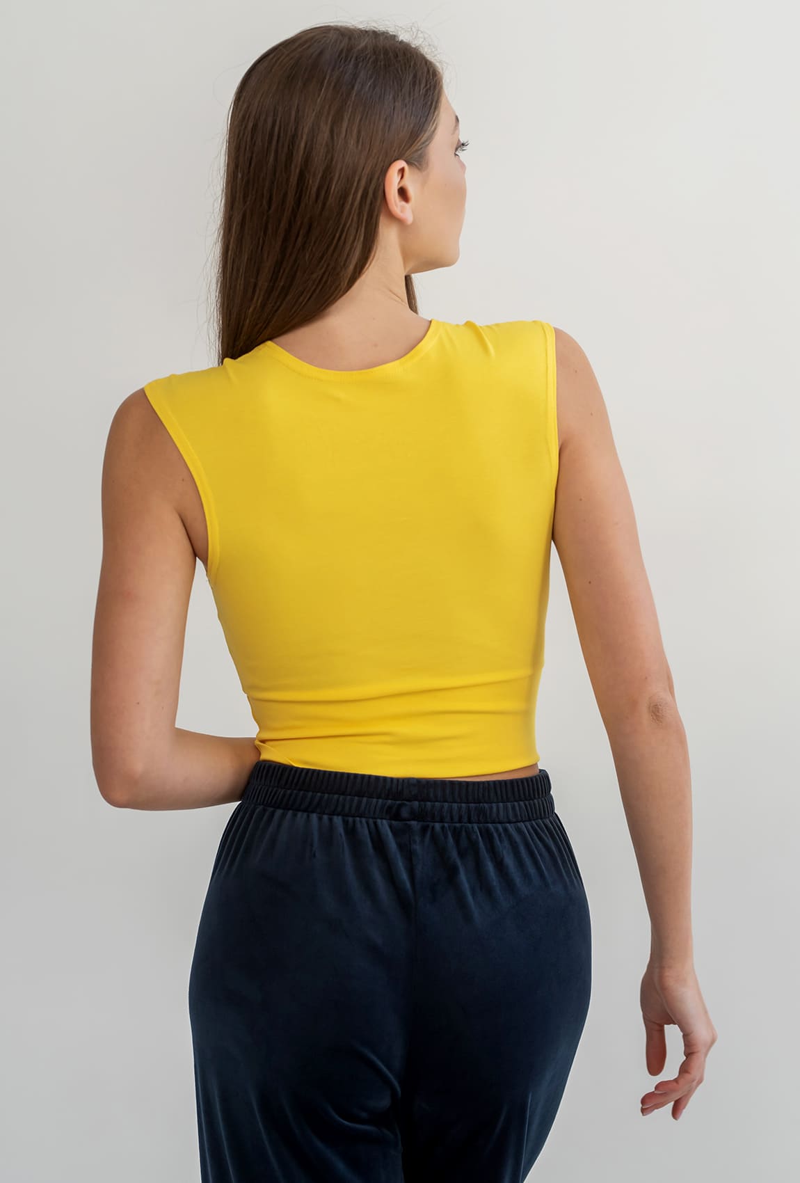 Желтый топ кулир — 746725. Maritel. Изображенние 2 Желтый топ кулир — 746725. Maritel. Изображенние 2