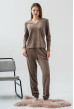 Бронзовий домашній велюровий костюм —  957645. Maritel Бронзовий домашній велюровий костюм —  957645. Maritel