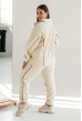 Бежевый костюм флис с кантом — 276027. Maritel. Изображенние 1 Бежевый костюм флис с кантом — 276027. Maritel. Изображенние 1