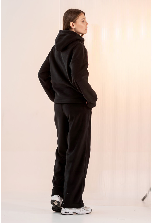 Черный костюм флис с капюшоном — 428498. Maritel. Изображенние 2 Черный костюм флис с капюшоном — 428498. Maritel. Изображенние 2