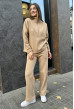 Бежевый костюм футер с молнией — 452795. Maritel Бежевый костюм футер с молнией — 452795. Maritel