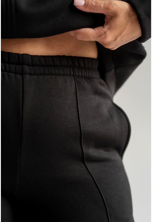 Черный костюм футер с молнией — 512006. Maritel. Изображенние 2 Черный костюм футер с молнией — 512006. Maritel. Изображенние 2