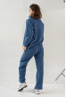 Костюм футер с молнией джинс — 935452. Maritel. Изображенние 1 Костюм футер с молнией джинс — 935452. Maritel. Изображенние 1