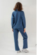 Костюм футер с молнией джинс — 935452. Maritel. Изображенние 2 Костюм футер с молнией джинс — 935452. Maritel. Изображенние 2