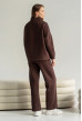 Коричневый костюм футер с молнией — 713310. Maritel. Изображенние 1 Коричневый костюм футер с молнией — 713310. Maritel. Изображенние 1