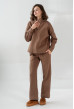 Темно-бежевый костюм футер с молнией — 204626. Maritel Темно-бежевый костюм футер с молнией — 204626. Maritel
